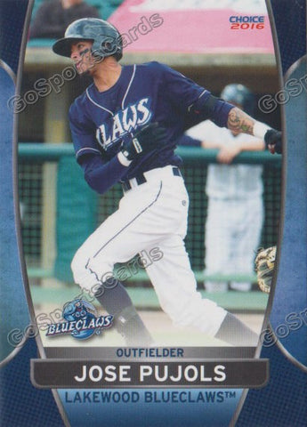 2016 Lakewood BlueClaws Jose Pujols