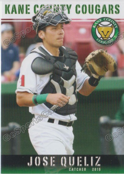 2015 Kane County Cougars Jose Queliz