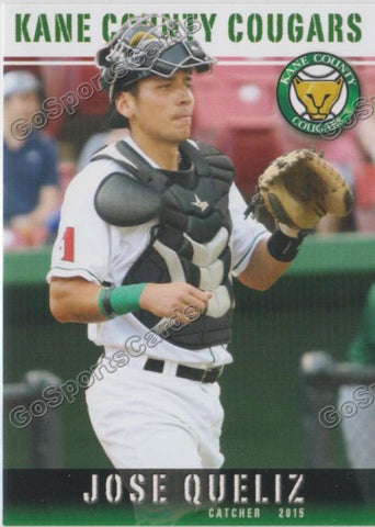 2015 Kane County Cougars Jose Queliz