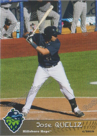2016 Hillsboro Hops Jose Queliz