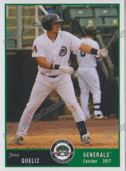 2017 Jackson Generals Jose Queliz