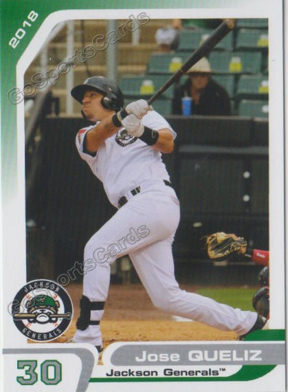 2018 Jackson Generals Jose Queliz