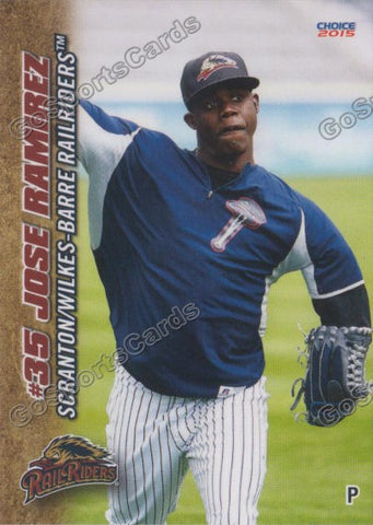2015 Scranton Wilkes Barre RailRiders Jose Ramirez