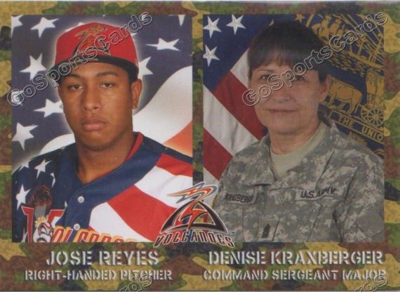 2014 Salem Keizer Volcanoes Military SGA Jose Reyes