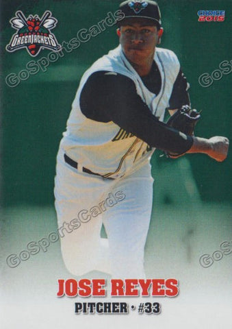 2015 Augusta Greenjackets Jose Reyes