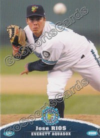 2009 Everett AquaSox Jose Rios
