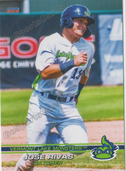 2019 Vermont Lake Monsters Jose Rivas