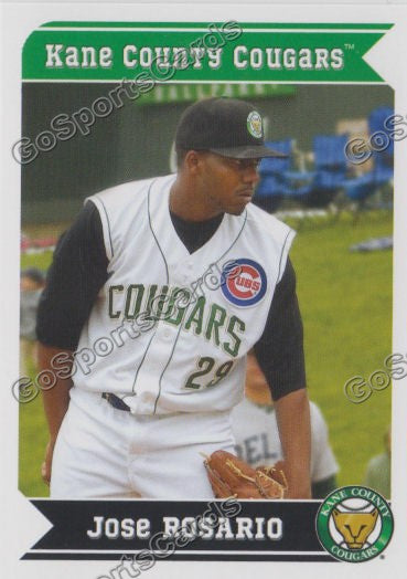 2013 Kane County Cougars Jose Rosario