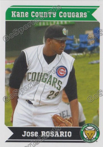 2013 Kane County Cougars Jose Rosario