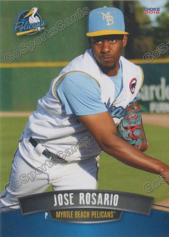 2016 Myrtle Beach Pelicans Jose Rosario