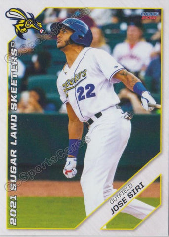 2021 Sugar Land Skeeters Jose Siri