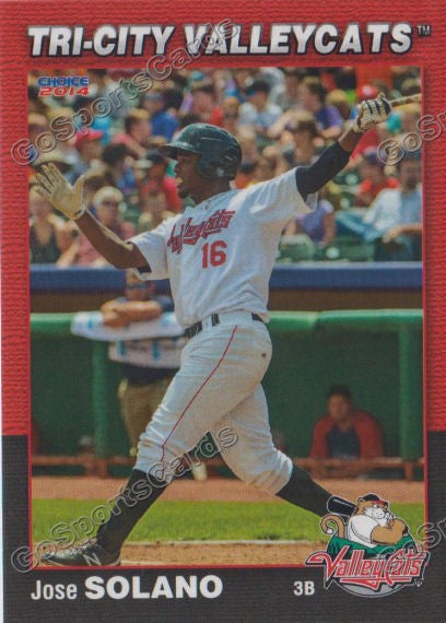 2014 Tri City ValleyCats Jose Solano