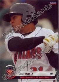2010 Indianapolis Indians Jose Tabata