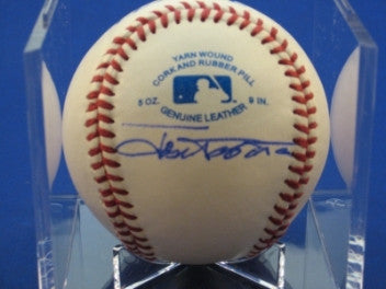 Jose Tabata signed Baseball Auto