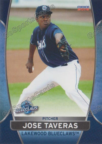 2016 Lakewood BlueClaws Jose Taveras