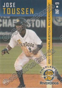 2011 Charleston RiverDogs Jose Toussen