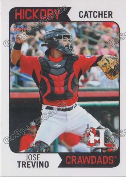 2015 Hickory Crawdads Jose Trevino