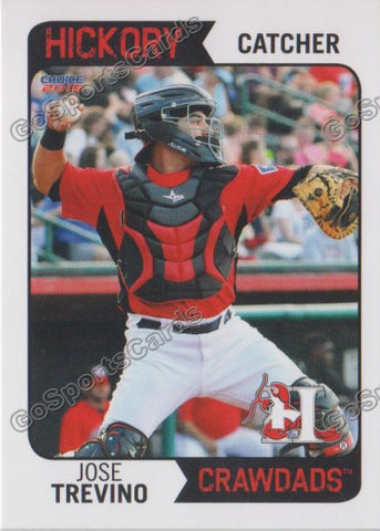 2015 Hickory Crawdads Jose Trevino