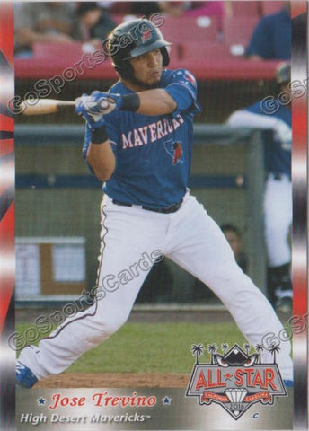 2016 California League All Star Jose Trevino