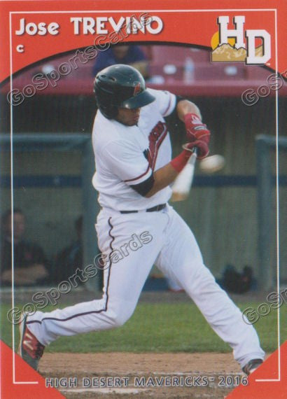 2016 High Desert Mavericks Jose Trevino