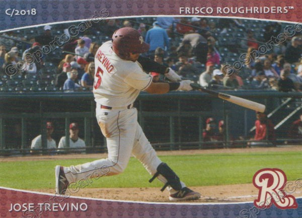 2018 Frisco RoughRiders Jose Trevino