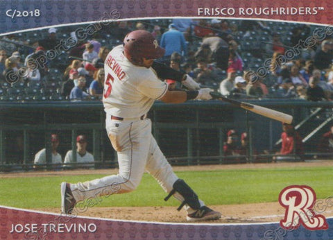 2018 Frisco RoughRiders Jose Trevino