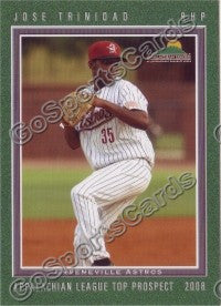 2008 Appalachian League Top Prospects Jose Trinidad