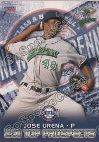 2011 New York Penn League Top Prospects NYPL Jose Urena