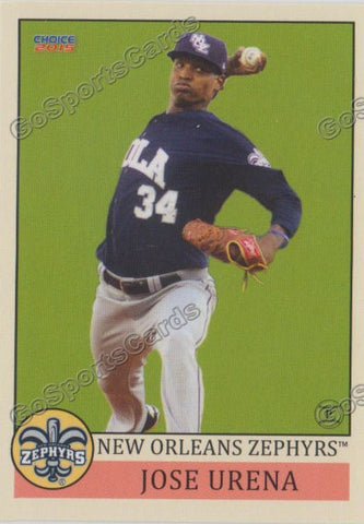 2015 New Orleans Zephyrs Jose Urena
