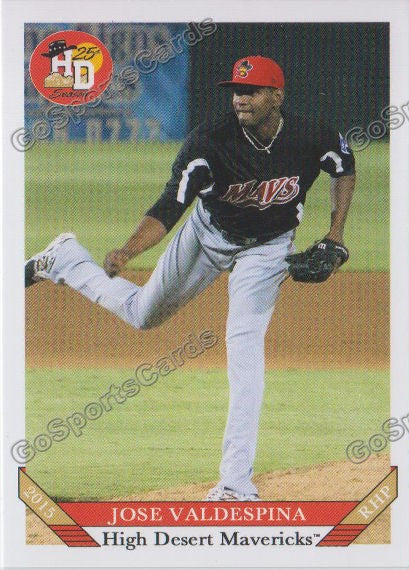 2015 High Desert Mavericks Jose Valdespina