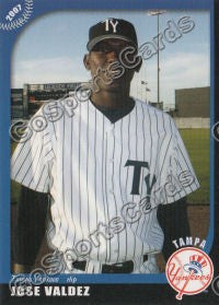 2007 Tampa Yankees Jose Valdez