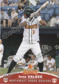 2009 Boise Hawks Jose Valdez