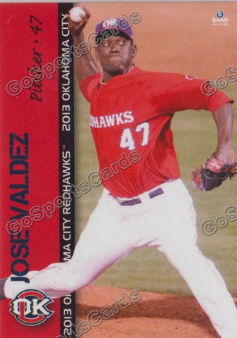 2013 Oklahoma City RedHawks Jose Valdez