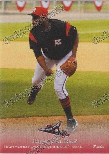 2013 Richmond Flying Squirrels Jose Valdez