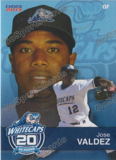 2013 West Michigan Whitecaps Jose Valdez