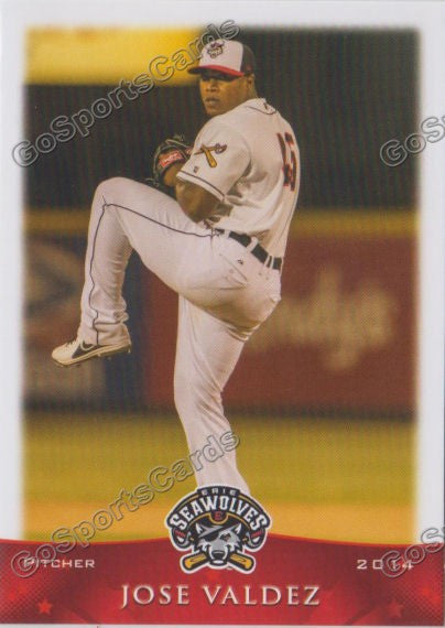 2014 Erie Seawolves Jose Valdez
