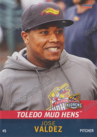 2015 Toledo Mud Hens Jose Valdez
