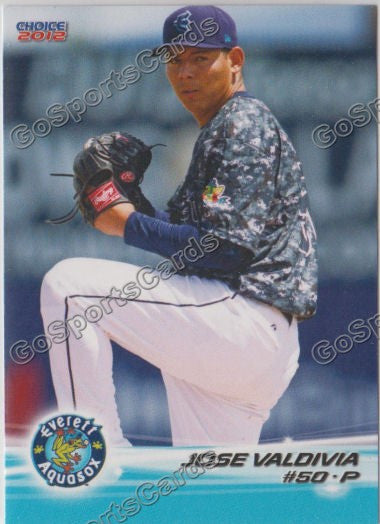 2012 Everett AquaSox Jose Valdivia