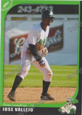 2007 Clinton Lumberkings Jose Vallejo