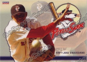 2008 Pawtucket Red Sox Jose Vaquedano
