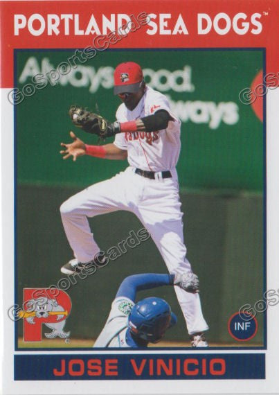 2016 Portland Sea Dogs Jose Vinicio