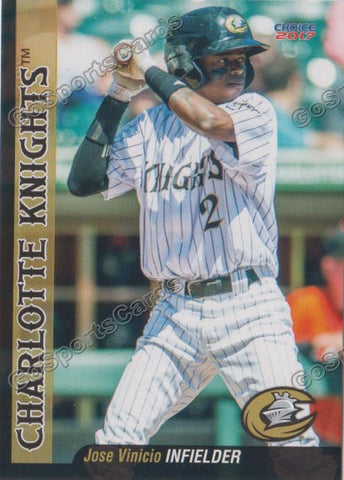 2017 Charlotte Knights Jose Vinicio