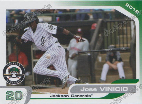 2018 Jackson Generals Jose Vinicio