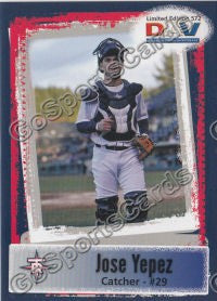 2011 Tacoma Rainiers DAV Jose Yepez