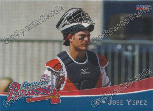 2013 Gwinnett Braves Jose Yepez