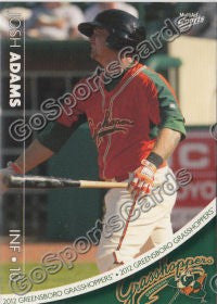 2012 Greensboro Grasshoppers Josh Adams