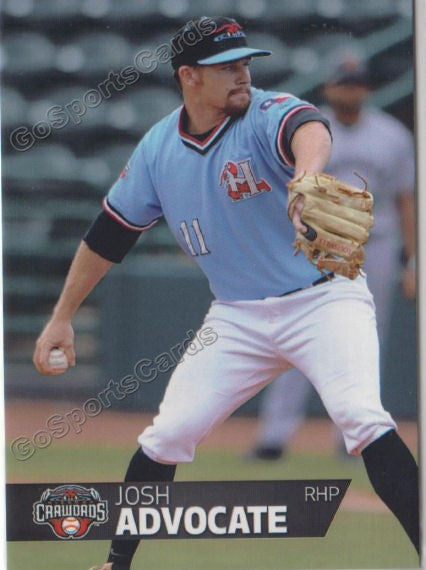 2018 Hickory Crawdads 2nd Josh Advocate