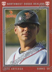 2008 Boise Hawks Josh Arteaga