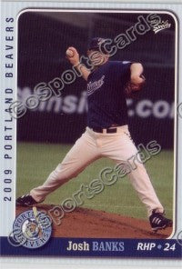 2009 Portland Beavers Josh Banks