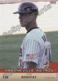 2011 Greeneville Astros Josh Bonifay
